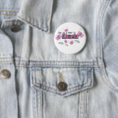 Unieke Abuela Ronde Button 5,7 Cm (In situ)