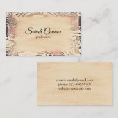 Unieke achtergrond visitekaartje (Voorkant / Achterkant)