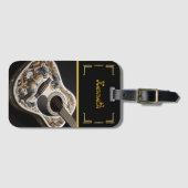 Unieke Adelaar & Beer Bagagelabel (Voorkant (horizontaal))