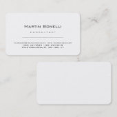 Unieke afgeronde hoek geweldig visitekaartje (Voorkant / Achterkant)