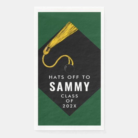 Unieke Afstudeerder Partij Servet (Voorkant)