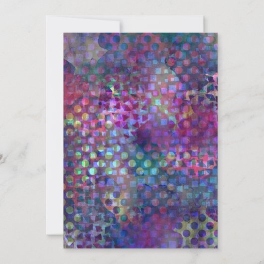 Unieke afstudeerfeest uitgesteld fotokaart kaart (Achterkant)