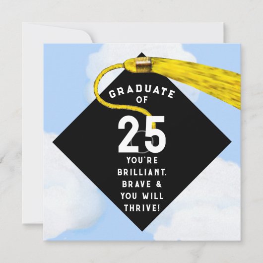 Unieke Afstuderen 2025 Kaart (Voorkant)