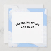 Unieke Afstuderen 2025 Kaart (Achterkant)