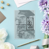 Unieke Afstuderen Aankondiging Acryluitnodiging (Insitu (Huwelijk))