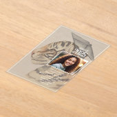 Unieke Afstuderen Aankondiging Acryluitnodiging (Laagn)