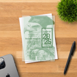 Unieke Afstuderen Aankondiging Acryluitnodiging