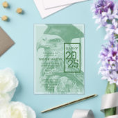 Unieke Afstuderen Aankondiging Acryluitnodiging (Insitu (Huwelijk))