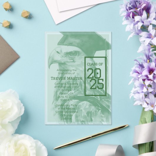 Unieke Afstuderen Aankondiging Acryluitnodiging (Insitu (Huwelijk))