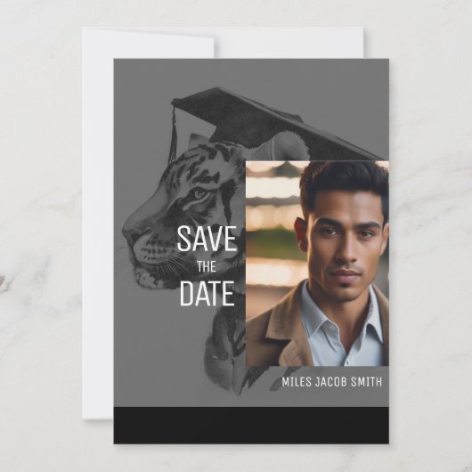 Unieke Afstuderen Aankondiging Uitnodiging Kaart (Voorkant)