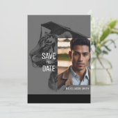 Unieke Afstuderen Aankondiging Uitnodiging Kaart (Staand voorkant)