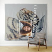 Unieke Afstuderen achtergrond Wandkleed (In Situ (horizontaal))