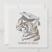 Unieke Afstuderen bedankkaart (Voorkant)