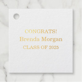 Unieke Afstuderen Congrats Bedankjes Labels