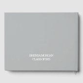 Unieke Afstuderen foto Gastenboek (Achterkant)