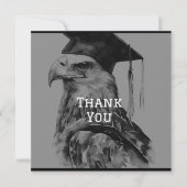 Unieke Afstuderen gepersonaliseerde bedankkaart (Voorkant)