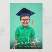 Unieke Afstuderen voor aangepaste tekstfotoKinderg Aankondiging (Voorkant)