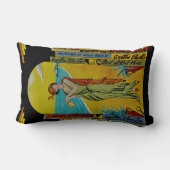 Unieke Agatha Christie Art Deco Pillow Kussen (Achterkant)
