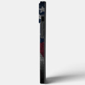 Unieke Amerikaanse vlag iPhone 13 Pro Max Hoesjes (Achterkant / Links)