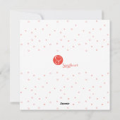 Unieke Anatomische Hart/Kaart Tekening Valentijn 5 Feestdagenkaart (Achterkant)