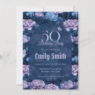 Unieke Anjer Esthetische Verjaardagsfeest Kaart