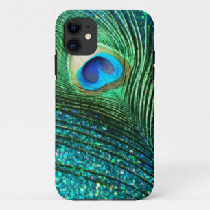 Unieke Aqua Peacock Case-Mate iPhone Case