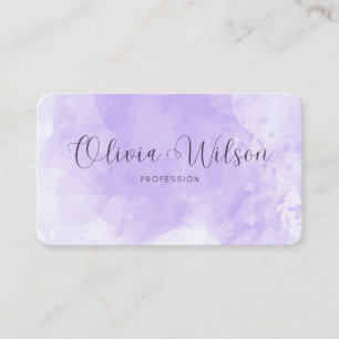 Unieke aquarel Modern Visitekaartje