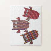 Unieke Art Puzzle - 3 Red Ownership Legpuzzel (Verticaal)