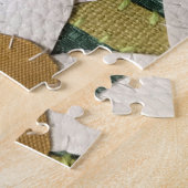 Unieke Art Puzzle - Daisy Vase #3 Excerpt Legpuzzel (Zijkant)