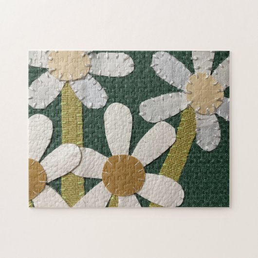 Unieke Art Puzzle - Daisy Vase #3 Excerpt Legpuzzel (Horizontaal)