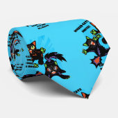 Unieke, artistieke kat thema Stropdas (Opgerold)