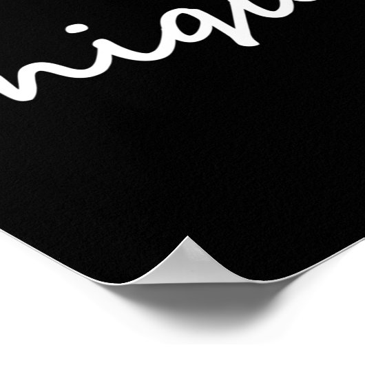 Unieke ASL Alfabet American Sing Language ASL Tea Poster (Hoek)