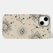 Unieke Astrologie telefoonhoes Case-Mate iPhone Case (Achterkant (horizontaal))