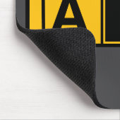 Unieke ATC Runway Sign Geïnspireerde Muismat (Hoek)