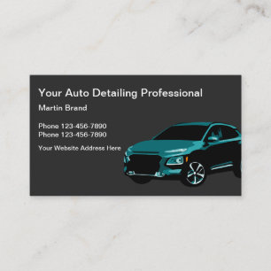 Unieke Autodetailing Visitekaartje