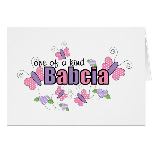 Unieke Babcia (Voorkant Horizontaal)