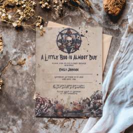 Unieke Baby shower Uitnodiging Nocturnal Baby