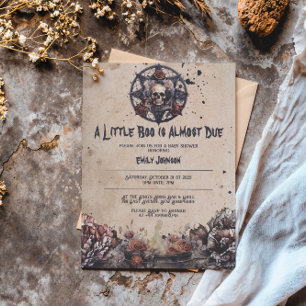 Unieke Baby shower Uitnodiging Nocturnal Baby