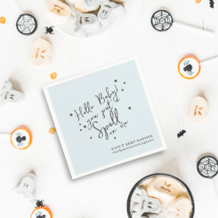Unieke Baby Spell Halloween Boy Baby shower Papier Servet