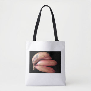 Unieke bananenprint Canvas tas