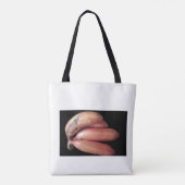 Unieke bananenprint Canvas tas (Achterkant)