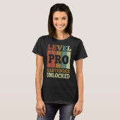 , unieke Bartender Pro Unlocked T-shirt (Voorkant volledig)