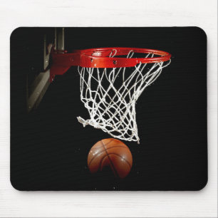 Unieke Basketbal Ball & Net Mousepad Muismat