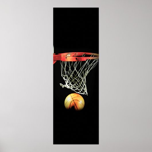 Unieke Basketbal Deur Poster Print (Voorkant)