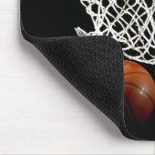 Unieke basketbal kunstwerk Mousepad Muismat (Hoek)