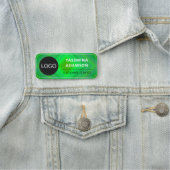 Unieke Bedrijf, Bedrijf Logo & Personeel & Medewer Naamplaatje (In situ)