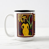 Unieke bekers en Mokken ontworpen door Brenda Phil (Links)