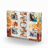 Unieke Beste Mam Ooit Custom Floral Foto Collage (Rechts)