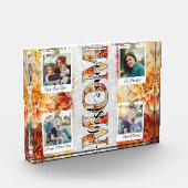 Unieke Beste Mam Ooit Custom Floral Foto Collage (Links)
