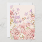 Unieke betoverende feestdagen kaart (Achterkant)